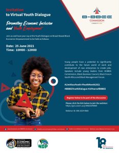 Youth as creators of jobs: B-Bee commision hosts a youth month dialogue